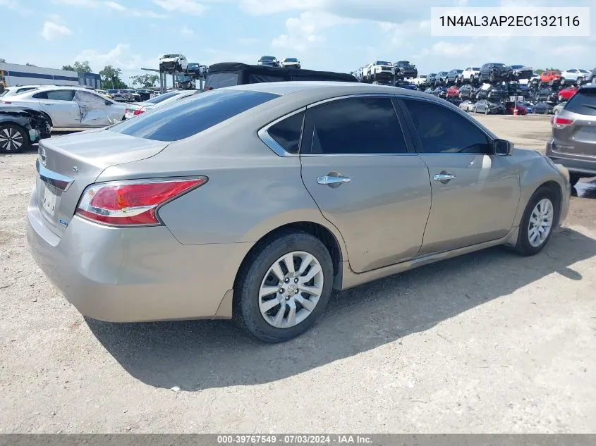 1N4AL3AP2EC132116 2014 Nissan Altima 2.5 S