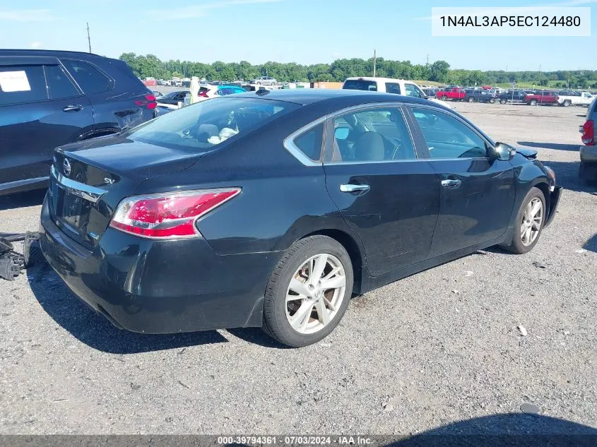 2014 Nissan Altima 2.5 Sv VIN: 1N4AL3AP5EC124480 Lot: 39794361