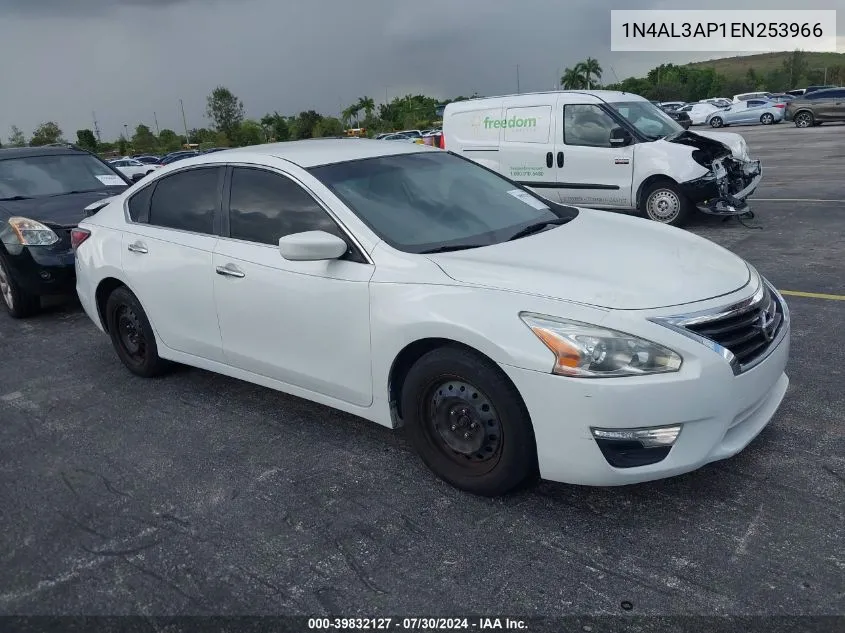 2014 Nissan Altima 2.5 S VIN: 1N4AL3AP1EN253966 Lot: 39832127