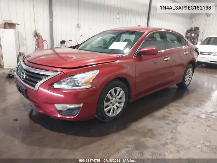 1N4AL3AP9EC182138 2014 Nissan Altima 2.5 S