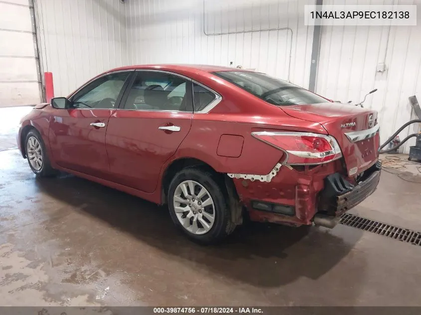 1N4AL3AP9EC182138 2014 Nissan Altima 2.5 S