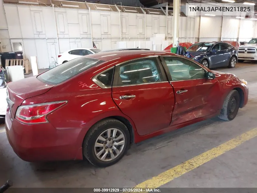 1N4AL3AP4EN211825 2014 Nissan Altima 2.5 S