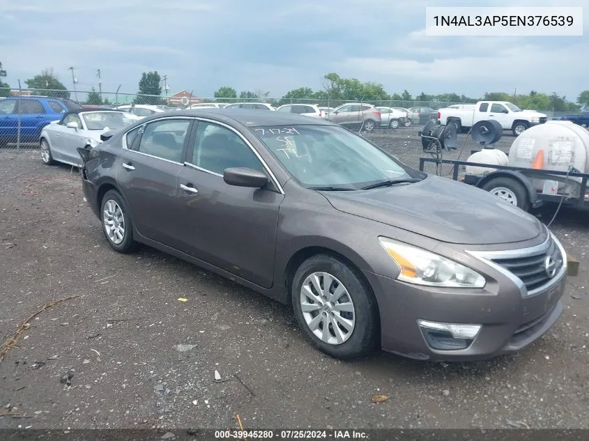 2014 Nissan Altima 2.5/2.5 S/2.5 Sl/2.5 Sv VIN: 1N4AL3AP5EN376539 Lot: 39945280