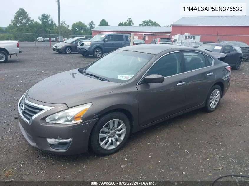 2014 Nissan Altima 2.5/2.5 S/2.5 Sl/2.5 Sv VIN: 1N4AL3AP5EN376539 Lot: 39945280