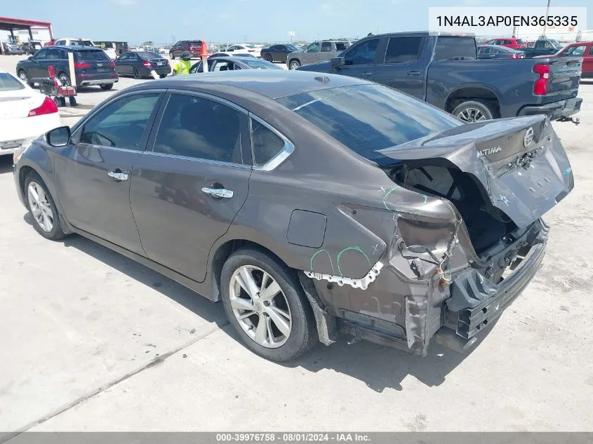 1N4AL3AP0EN365335 2014 Nissan Altima 2.5 Sl