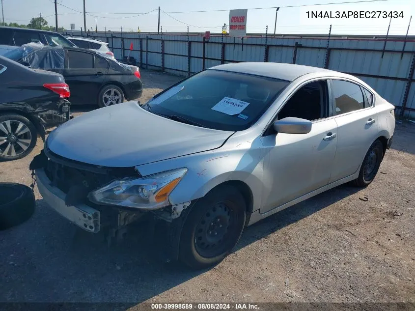 1N4AL3AP8EC273434 2014 Nissan Altima 2.5/2.5 S/2.5 Sl/2.5 Sv