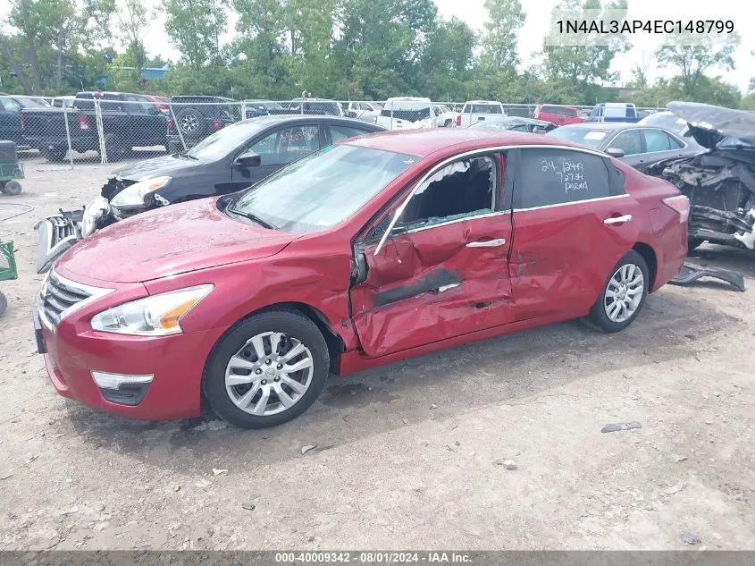 1N4AL3AP4EC148799 2014 Nissan Altima 2.5 S