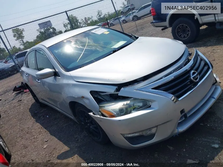 1N4AL3AP5EC402956 2014 Nissan Altima 2.5/2.5 S/2.5 Sl/2.5 Sv