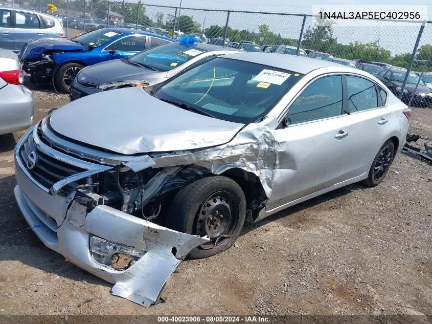 1N4AL3AP5EC402956 2014 Nissan Altima 2.5/2.5 S/2.5 Sl/2.5 Sv