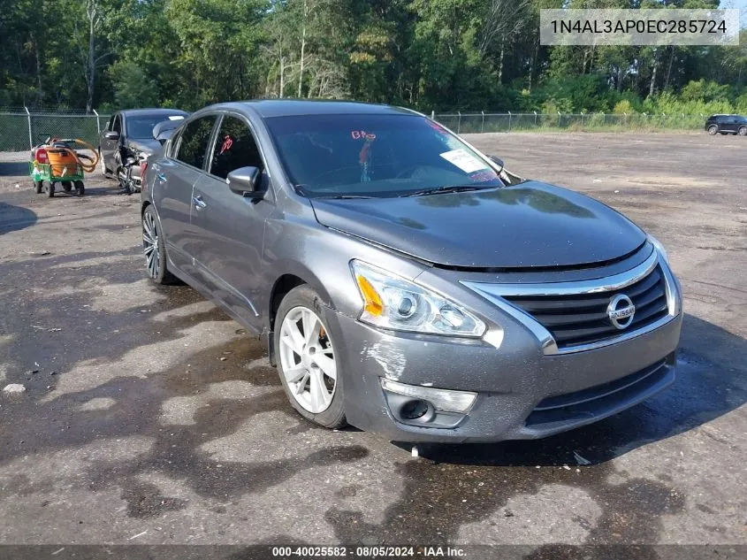 2014 Nissan Altima 2.5 Sv VIN: 1N4AL3AP0EC285724 Lot: 40025582