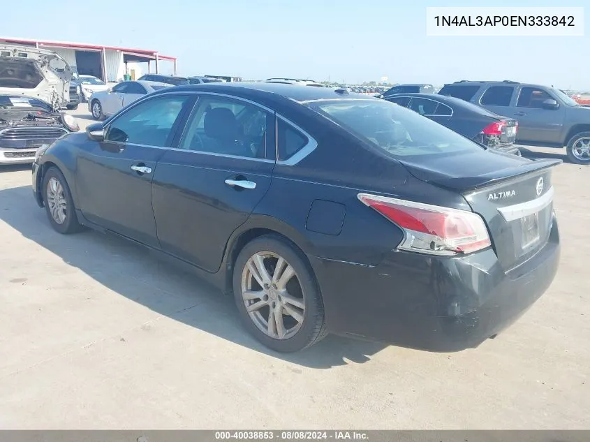 1N4AL3AP0EN333842 2014 Nissan Altima 2.5 S