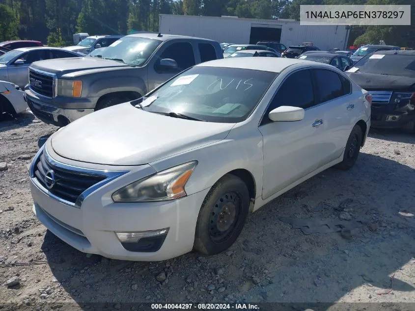 1N4AL3AP6EN378297 2014 Nissan Altima 2.5/2.5 S/2.5 Sl/2.5 Sv