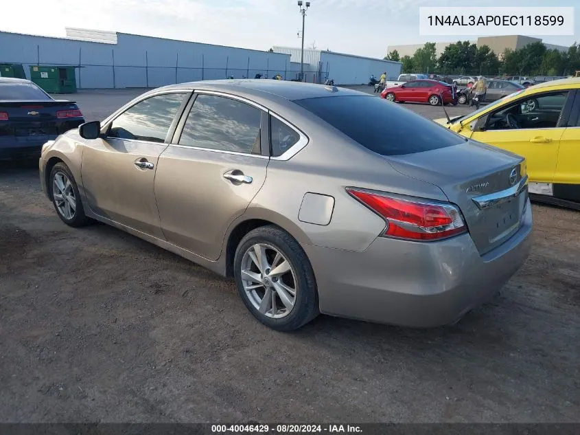 1N4AL3AP0EC118599 2014 Nissan Altima 2.5 Sl