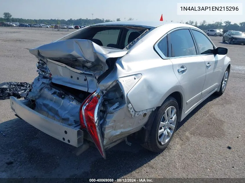 1N4AL3AP1EN215296 2014 Nissan Altima 2.5 S