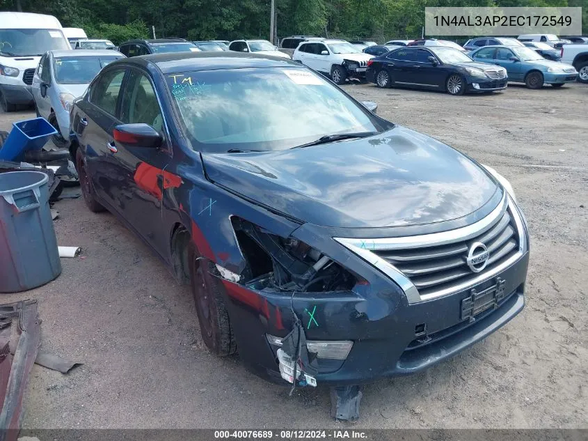 1N4AL3AP2EC172549 2014 Nissan Altima 2.5 S