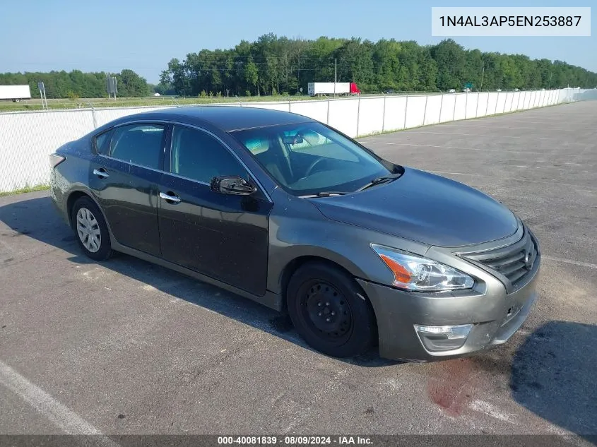 2014 Nissan Altima 2.5 S VIN: 1N4AL3AP5EN253887 Lot: 40081839