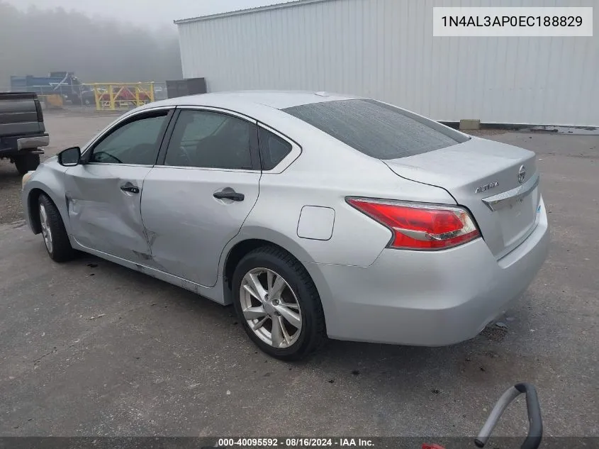 1N4AL3AP0EC188829 2014 Nissan Altima 2.5 Sl