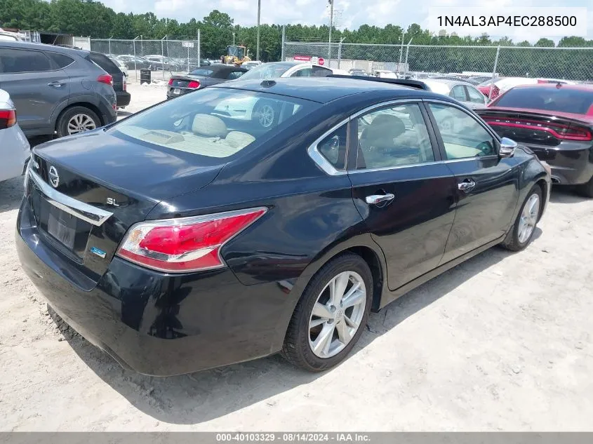 1N4AL3AP4EC288500 2014 Nissan Altima 2.5/S/Sv/Sl