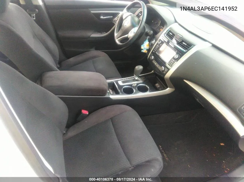 1N4AL3AP6EC141952 2014 Nissan Altima 2.5 Sv