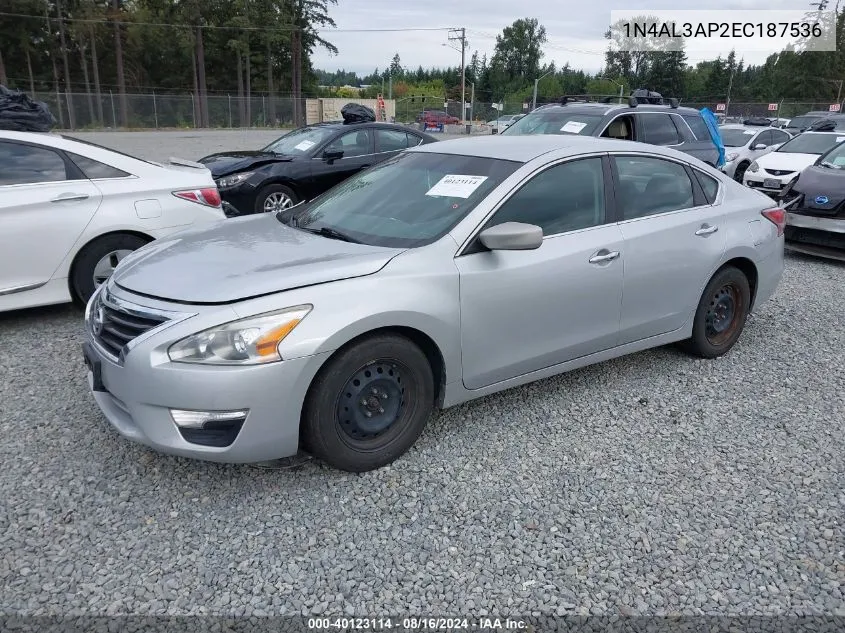 1N4AL3AP2EC187536 2014 Nissan Altima 2.5 S