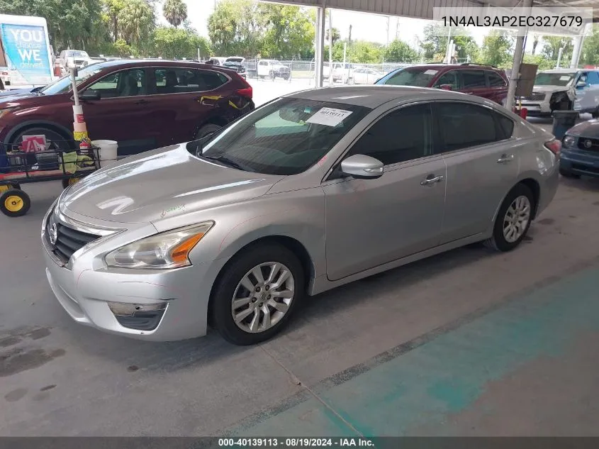 2014 Nissan Altima 2.5 S VIN: 1N4AL3AP2EC327679 Lot: 40139113