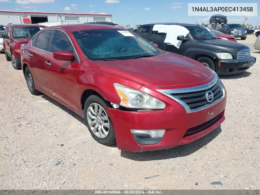 1N4AL3AP0EC413458 2014 Nissan Altima 2.5/2.5 S/2.5 Sl/2.5 Sv