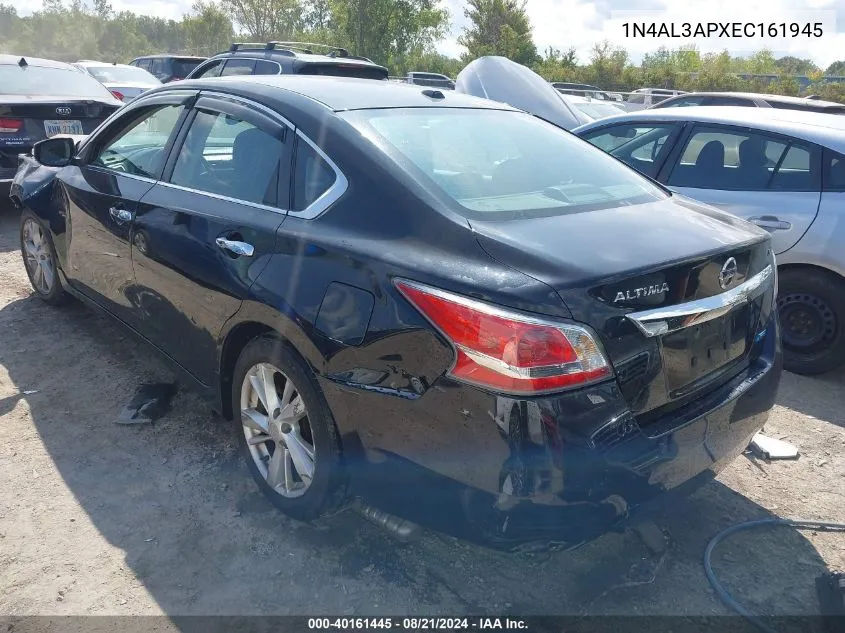 2014 Nissan Altima 2.5/S/Sv/Sl VIN: 1N4AL3APXEC161945 Lot: 40161445