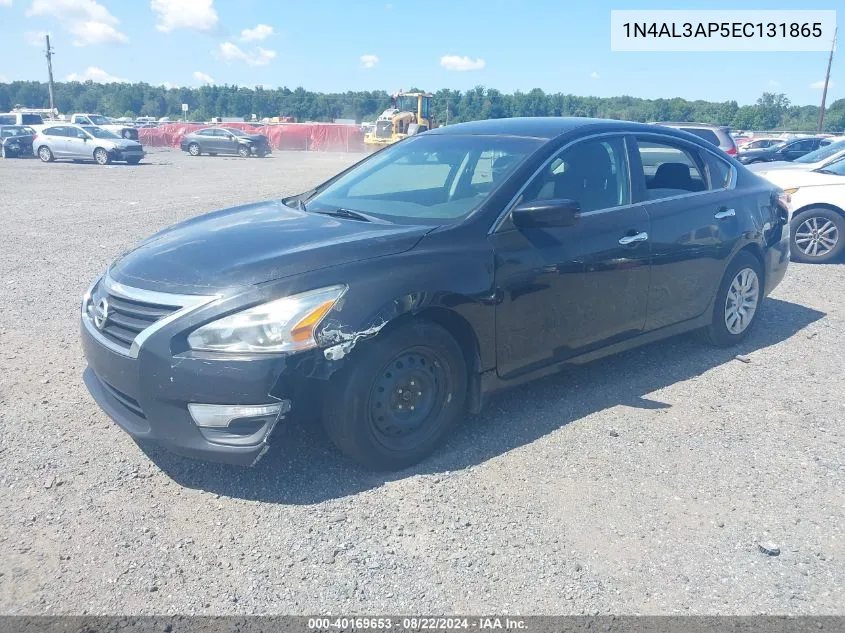 2014 Nissan Altima 2.5 S VIN: 1N4AL3AP5EC131865 Lot: 40169653