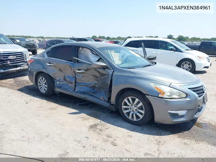 1N4AL3APXEN384961 2014 Nissan Altima 2.5 S