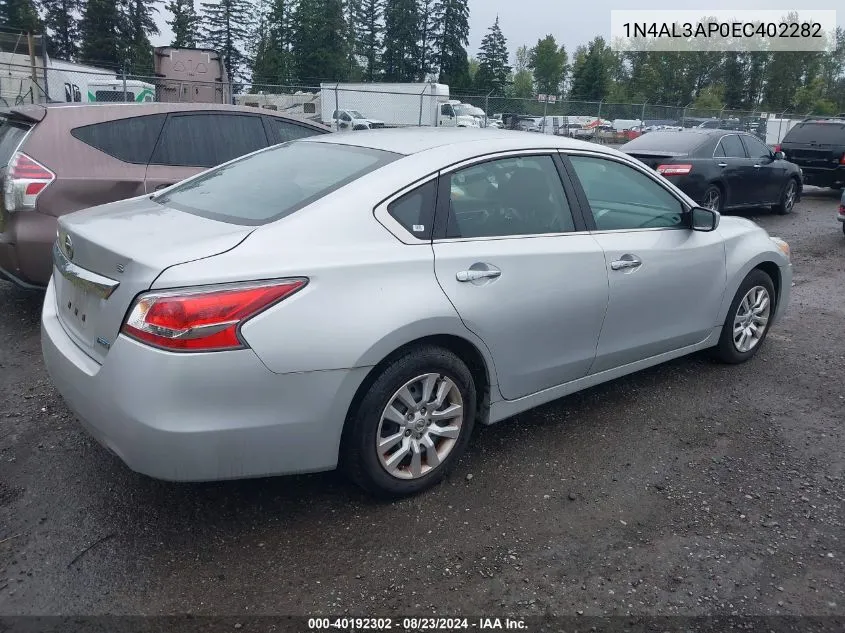 1N4AL3AP0EC402282 2014 Nissan Altima 2.5/2.5 S/2.5 Sl/2.5 Sv