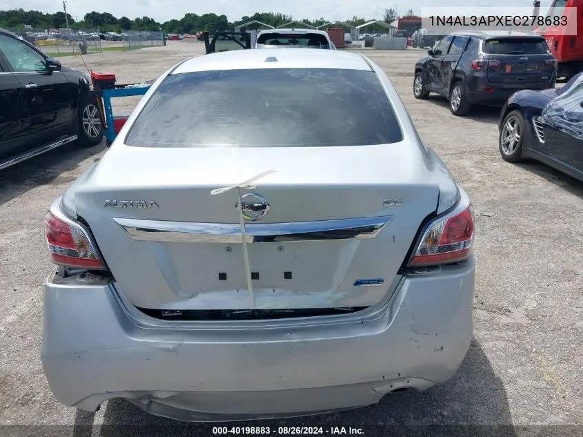 1N4AL3APXEC278683 2014 Nissan Altima 2.5 Sv