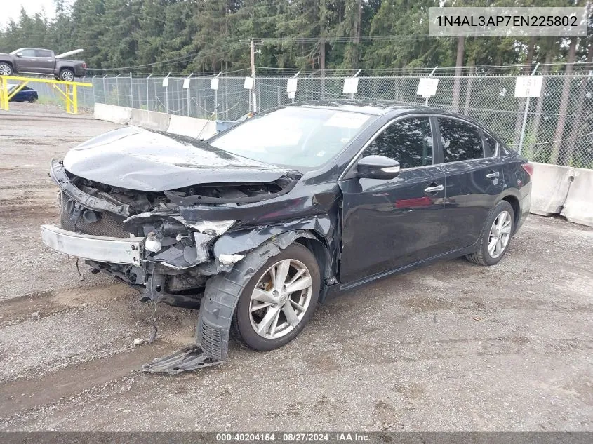 2014 Nissan Altima 2.5 Sl VIN: 1N4AL3AP7EN225802 Lot: 40204154