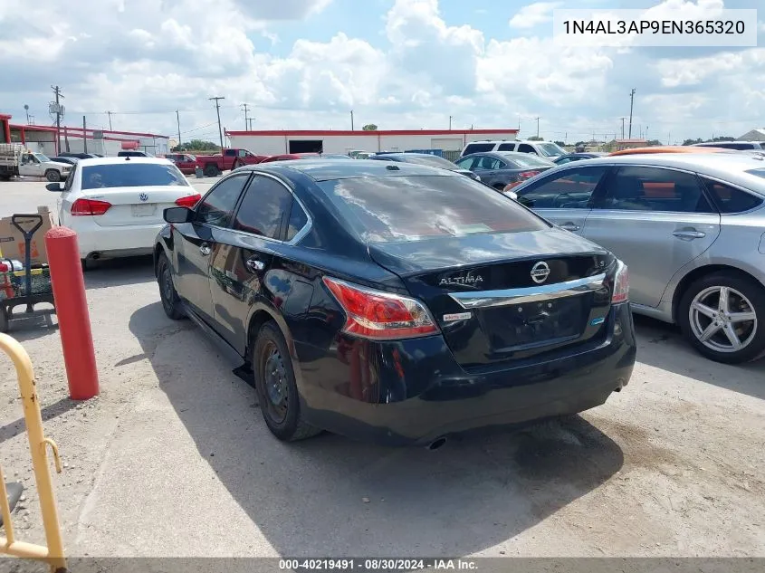 1N4AL3AP9EN365320 2014 Nissan Altima 2.5 S