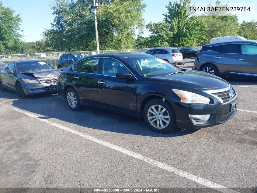 2014 Nissan Altima 2.5 S VIN: 1N4AL3AP7EN239764 Lot: 40236608