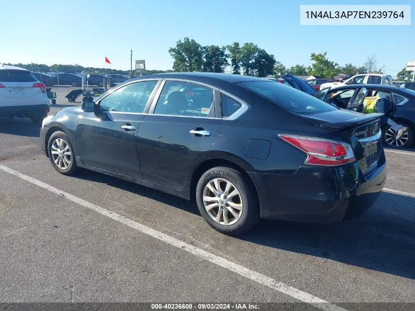 2014 Nissan Altima 2.5 S VIN: 1N4AL3AP7EN239764 Lot: 40236608