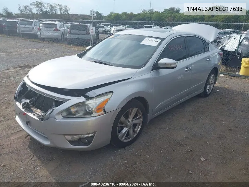 2014 Nissan Altima 2.5 Sl VIN: 1N4AL3AP5EC17633 Lot: 40236718