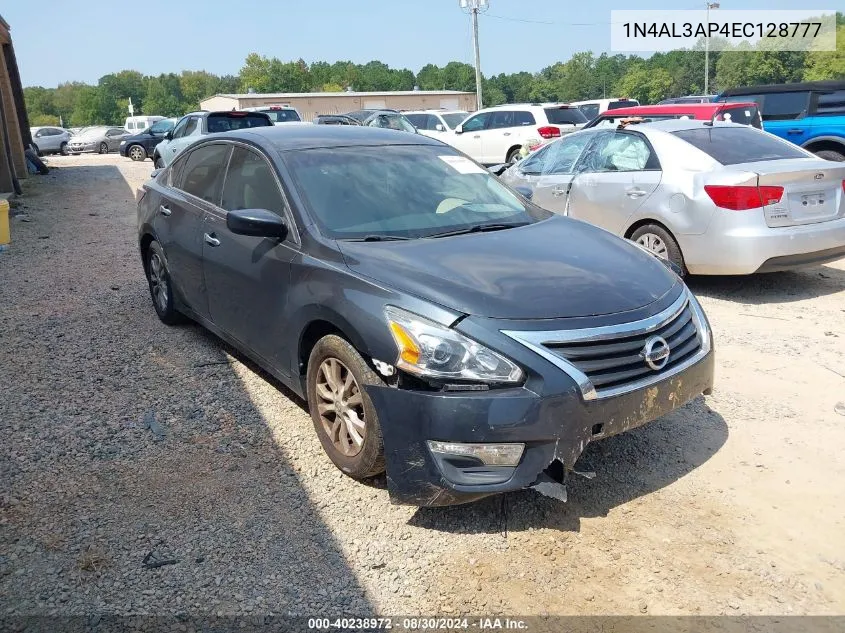 2014 Nissan Altima 2.5 S VIN: 1N4AL3AP4EC128777 Lot: 40238972