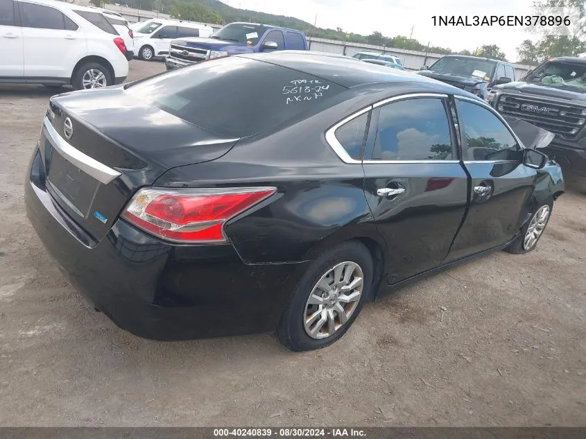 1N4AL3AP6EN378896 2014 Nissan Altima 2.5/2.5 S/2.5 Sl/2.5 Sv