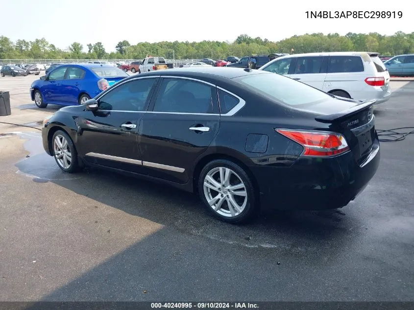 1N4BL3AP8EC298919 2014 Nissan Altima 3.5 Sl