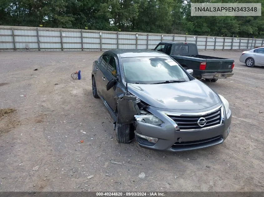 2014 Nissan Altima 2.5 S VIN: 1N4AL3AP9EN343348 Lot: 40244620