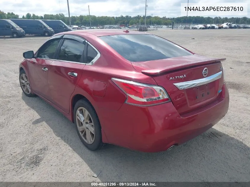 1N4AL3AP6EC287610 2014 Nissan Altima 2.5 Sv