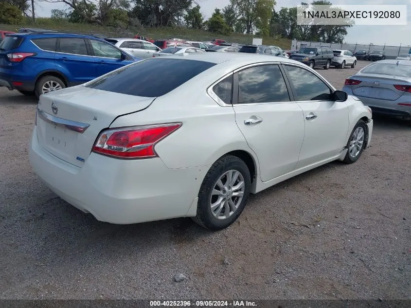 1N4AL3APXEC192080 2014 Nissan Altima 2.5 S