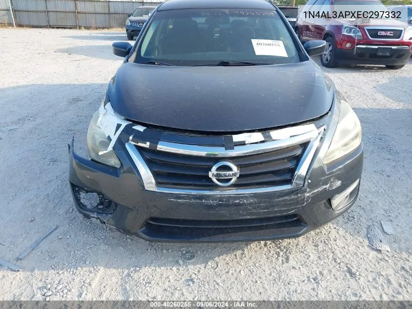 2014 Nissan Altima 2.5/2.5 S/2.5 Sl/2.5 Sv VIN: 1N4AL3APXEC297332 Lot: 40260255