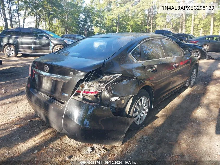 1N4AL3APXEC298139 2014 Nissan Altima 2.5/S/Sv/Sl