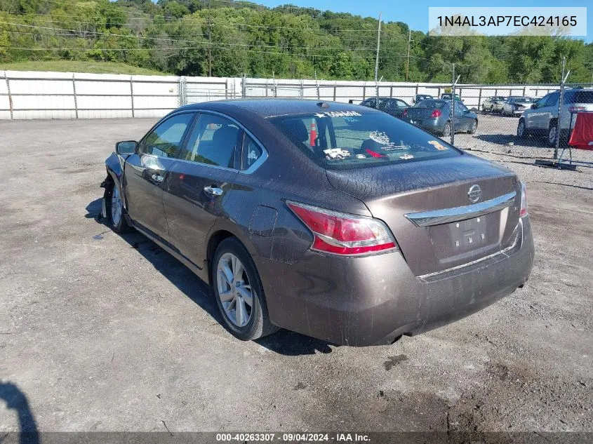 1N4AL3AP7EC424165 2014 Nissan Altima 2.5/S/Sv/Sl