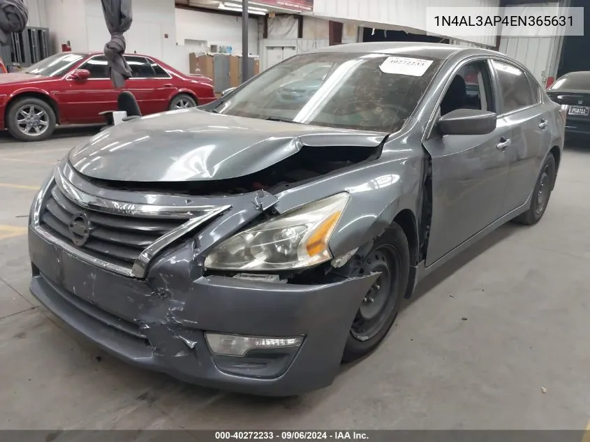 1N4AL3AP4EN365631 2014 Nissan Altima 2.5/S/Sv/Sl