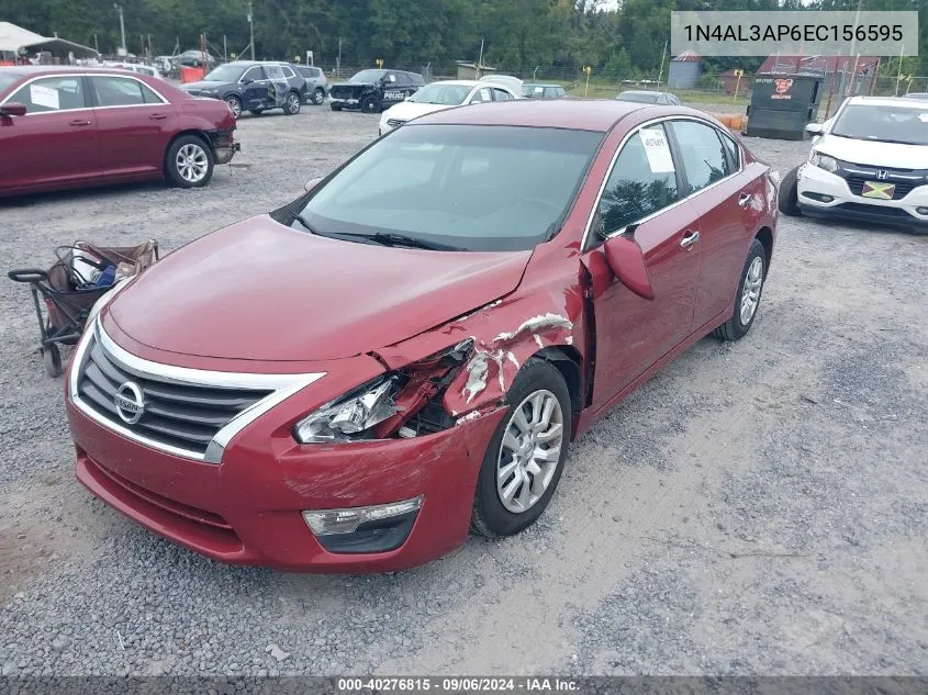 2014 Nissan Altima 2.5 S VIN: 1N4AL3AP6EC156595 Lot: 40276815