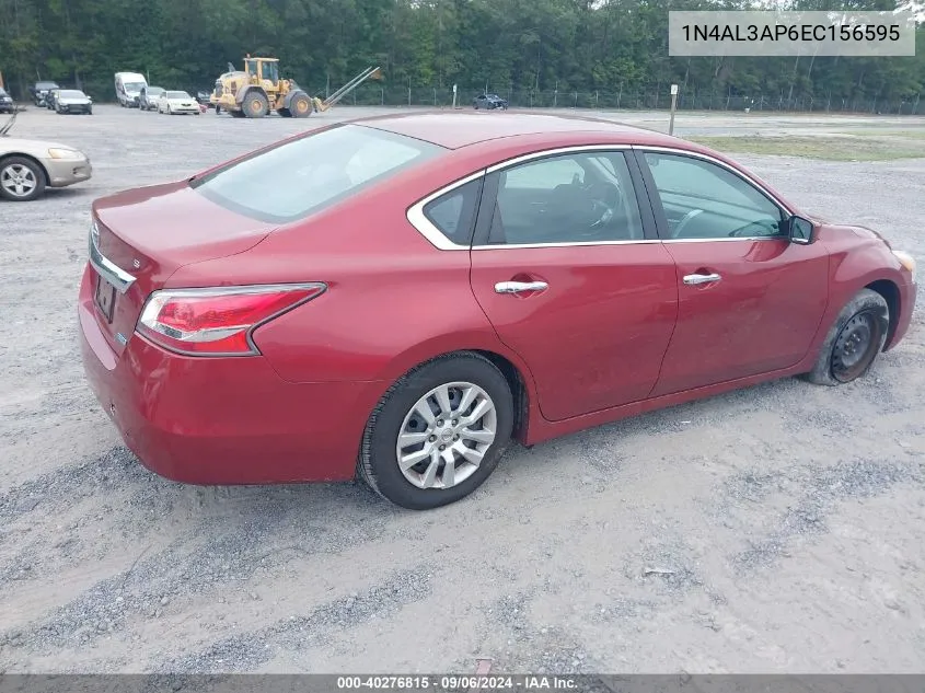 2014 Nissan Altima 2.5 S VIN: 1N4AL3AP6EC156595 Lot: 40276815