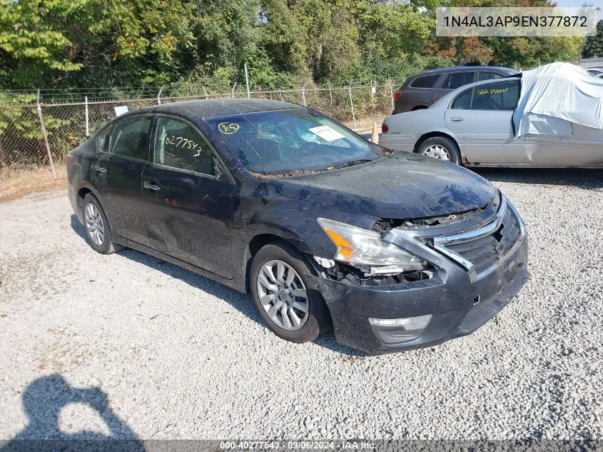 2014 Nissan Altima 2.5/2.5 S/2.5 Sl/2.5 Sv VIN: 1N4AL3AP9EN377872 Lot: 40277543