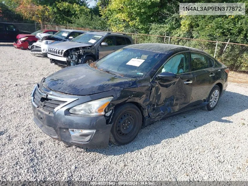 2014 Nissan Altima 2.5/2.5 S/2.5 Sl/2.5 Sv VIN: 1N4AL3AP9EN377872 Lot: 40277543